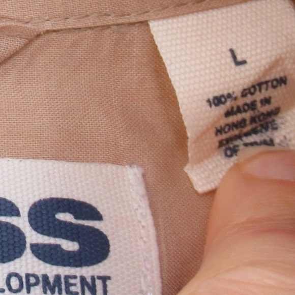 Express floral stitching  button down cotton shirt size L - Picture 7 of 11